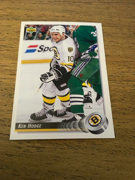 Ken Hodge Bruins 1992-1993 Upper Deck #254