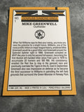 Mike Greenwell Red Sox 1989 Donruss Diamond Kings #1