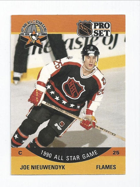 Joe Nieuwendyk Flames 1990-1991 Pro Set All Star #344