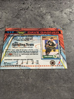 Dave Gagner North Stars 1991-92 Topps Stadium Club #117