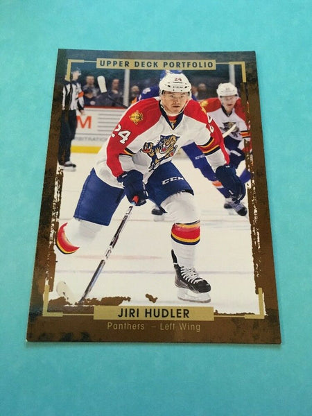 Jiri Hudler Panthers 2015-2016 Upper Deck Portfolio #135