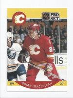 Brian Maclellan Flames 1990-1991 Pro Set #36