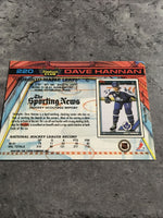 Dave Hannan Maple Leafs 1991-92 Topps Stadium Club #220