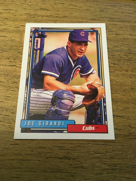 Joe Girardi Cubs 1992 Topps #529
