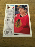 Rob Brown Blackhawks 1992-1993 Upper Deck #387