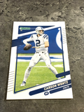 Carson Wentz Colts 2021 Panini Donruss #147