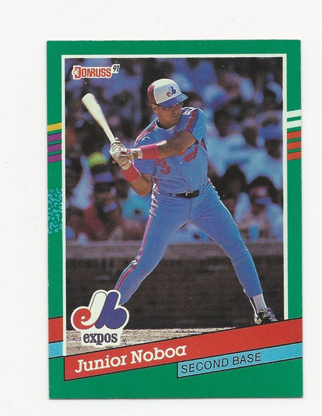 Junior Noboa Expos 1991 Donruss #726