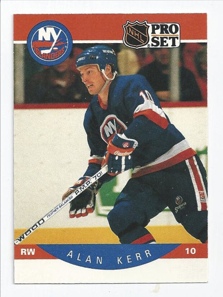 Alan Kerr Islanders 1990-1991 Pro Set #184