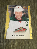 Mikko Koivu Wild 2014-2015 Upper Deck Masterpiece #69