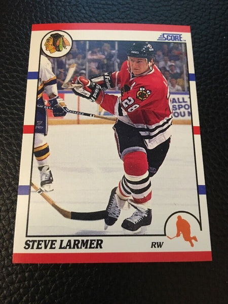 Steve Larmer Blackhawks 1990-1991 Score #135