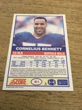 Cornelius Bennett Bills 1989 Score #61