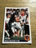 Brad Muster Bears 1992 Fleer #44