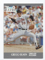 Gregg Olson Orioles 1991 Fleer Ultra #21