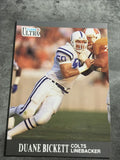 Duane Bickett Colts 1991 Fleer Ultra #57
