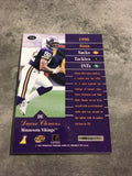 Duane Clemons Vikings 1997 Pinnacle Zenith Rookie #113