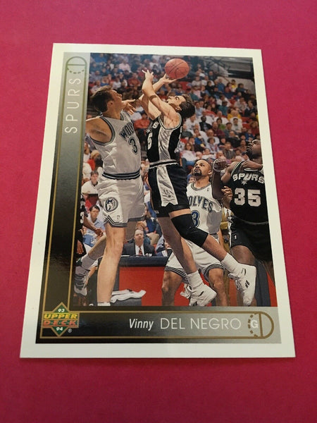 Vinny Del Negro Spurs 1993-1994 Upper Deck #140