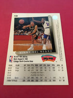 Vinny Del Negro Spurs 1993-1994 Upper Deck #140