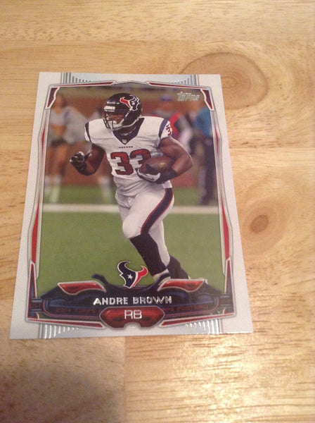 Andre Brown Texans 2014 Topps #188