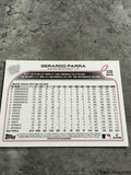 Gerardo Parra Nationals 2022 Topps #220