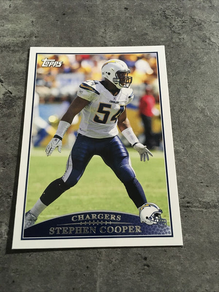 Stephen Cooper Chargers 2009 Topps #184