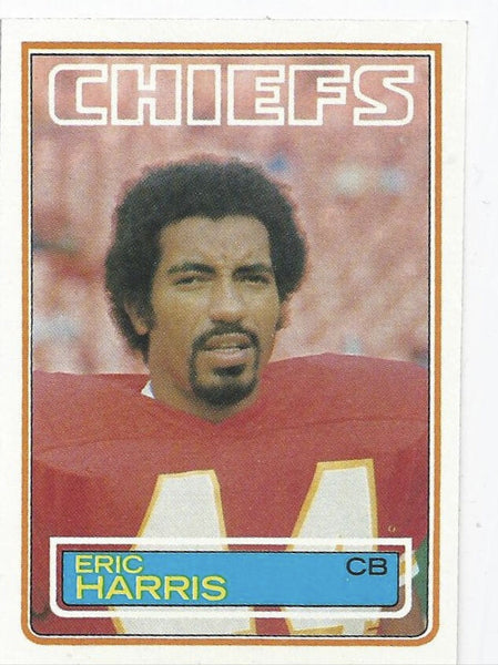 Eric Harris Chiefs 1983 Topps #287