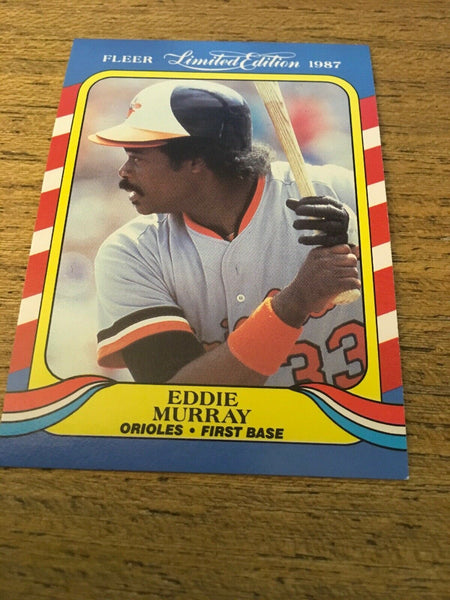 Eddie Murray Orioles 1987 Fleer Limited Edition #31