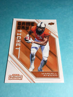 Marcell Ateman 2018 Panini Contenders Draft Picks Game Day Ticket #39