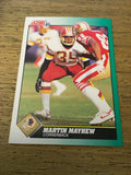 Martin Mayhew Redskins 1991 Score #235