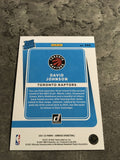 David Johnson Raptors 2021-22 Donruss Rookie #243