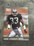 Eddie Anderson Raiders 1991 Fleer Ultra #76