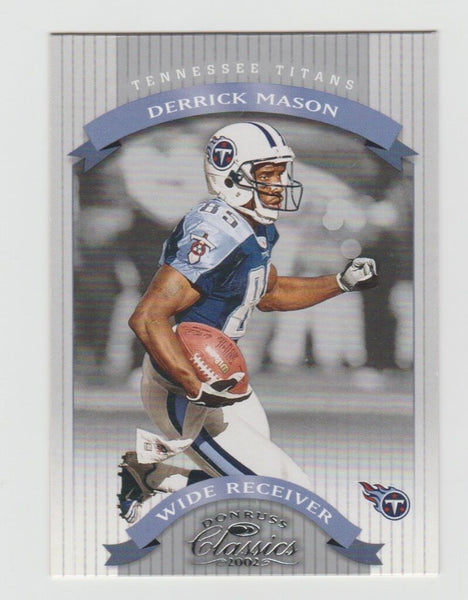 Derrick Mason Titans 2002 Donruss Classics #99