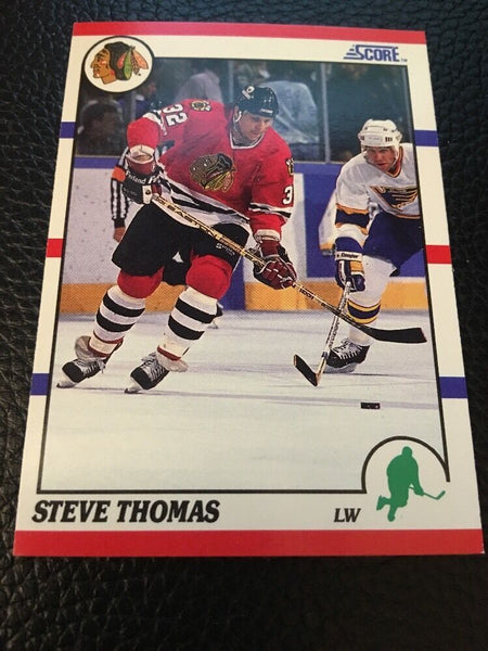 Steve Thomas Blackhawks 1990-1991 Score #66