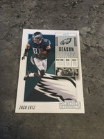 Zach Ertz Eagles 2018 Panini Contenders #100