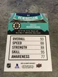 Brad Marchand Bruins 2021-22 Upper Deck MVP Ice Battles #63