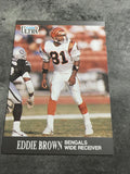 Eddie Brown Bengals 1991 Fleer Ultra #14