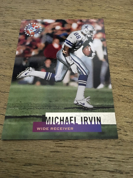 Michael Irvin Cowboys 1995 Topps Stadium Club #66