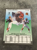 Eddie Brown Bengals 1991 Fleer Ultra #14