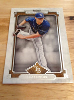 Matt Moore Rays 2014 Topps Museum Collection Copper #98