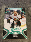 Brady Tkachuk Senators 2021-22 Upper Deck MVP Ice Battles #107