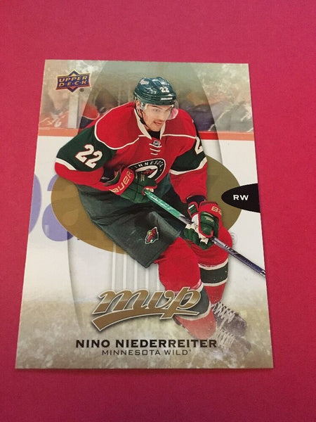 Nino Niederreiter Wild 2016-2017 Upper Deck MVP #118