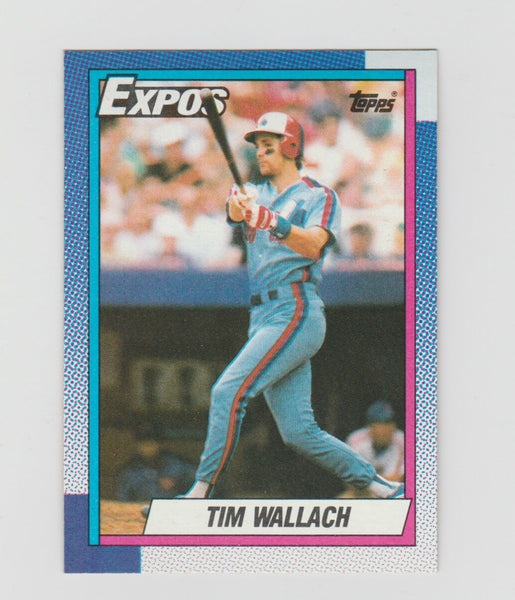 Tim Wallach Expos 1990 Topps #370