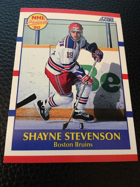 Shayne Stevenson Bruins 1990-1991 Score Prospect#405