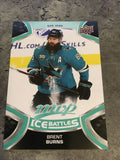 Brent Burns Sharks 2021-22 Upper Deck MVP Ice Battles #88