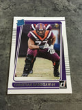 Christian Darrisaw Vikings 2021 Panini Donruss Rated Rookie #340