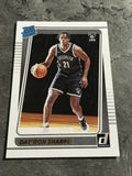 Day'ron Sharpe Nets 2021-22 Donruss Rookie #215