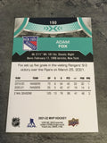 Adam Fox Rangers 2021-22 Upper Deck MVP #190