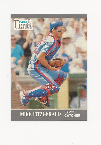 Mike Fitzgerald Expos 1991 Fleer Ultra #201