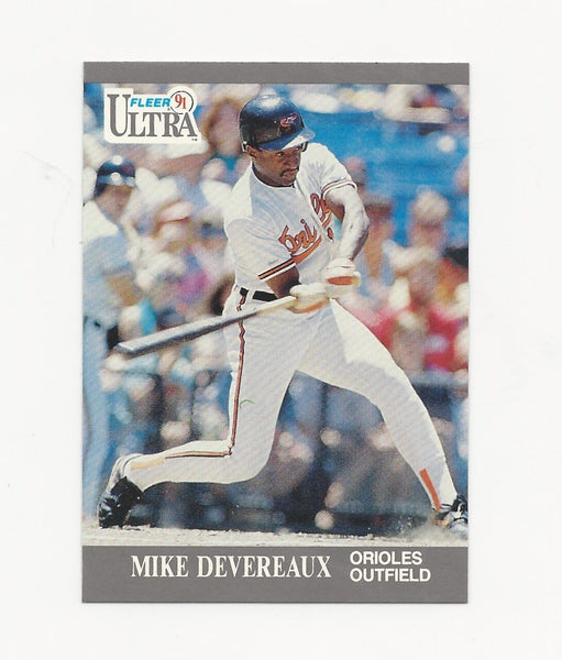 Mike Devereaux Orioles 1991 Fleer Ultra #15