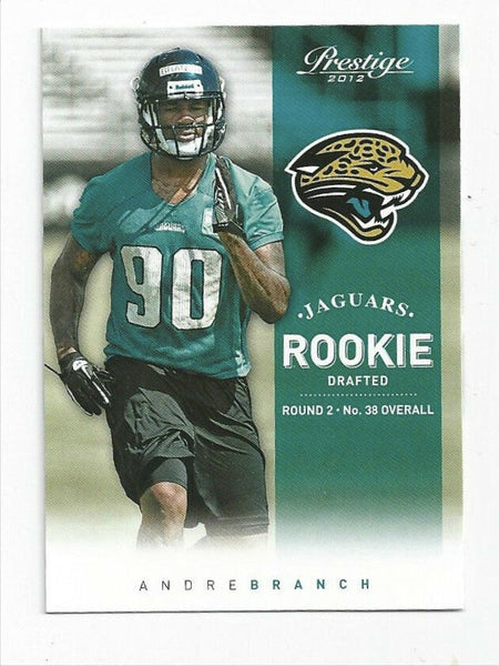 Andre Branch Jaguars 2012 Prestige Rookie #208