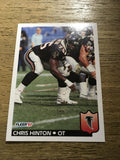 Chris Hinton Falcons 1992 Fleer #8
